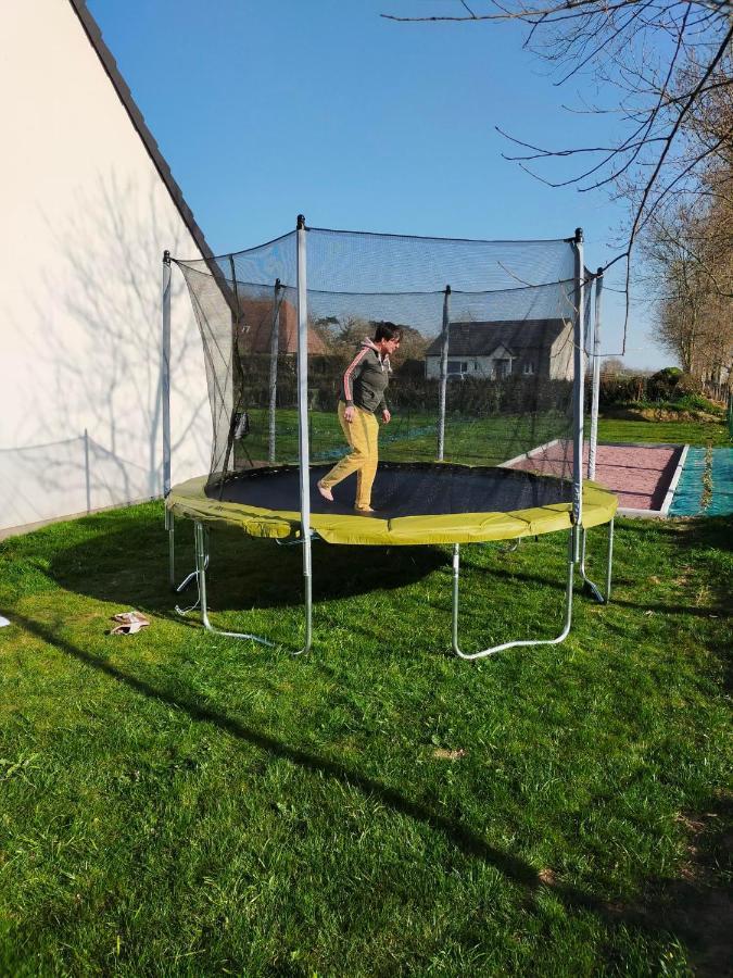 Maison Individuelle Neuve Plein Pied Avec Terrasse Et Jardin Clos 10Minutes A Pied De La Plage Quiberville Exterior foto